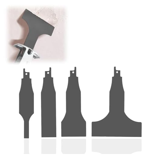 4PCS Multifunctional Sawzall Scraper Blades
