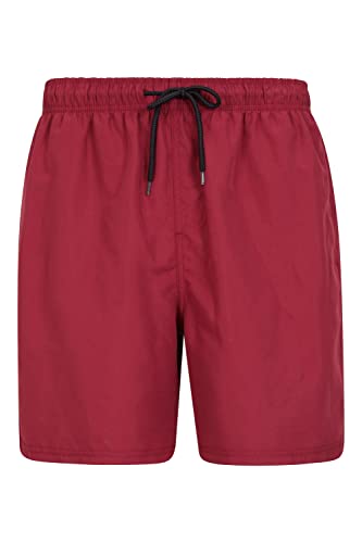 Mountain Warehouse Aruba Mens Swim Shorts, Dark Burgundy XXL