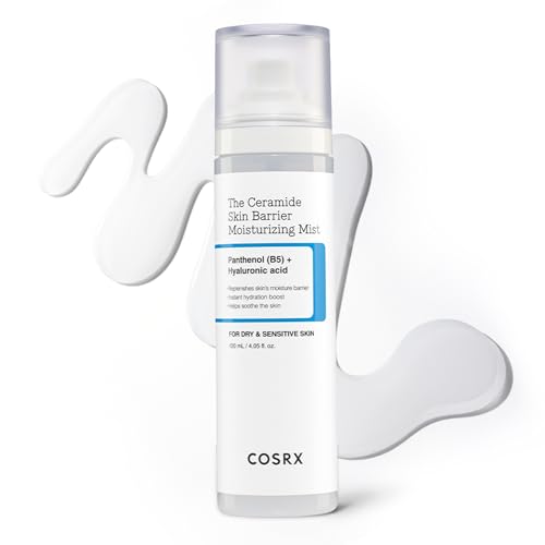 COSRX Barrier Cream Face Mist - Milky Toner with Ceramide & Hyaluronic Acid, Hydrating and Soothing...