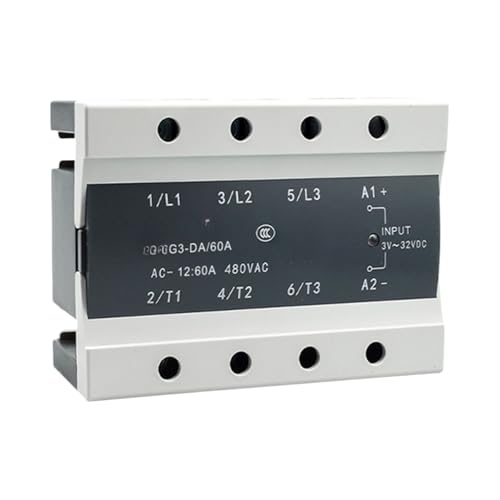 Relais statique 100A 380V SSR-DA40A contacteur électronique monophasé