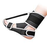 Zyhevri Plantar Fasciitis Night Splint, Plantar Fasciitis Relief, Achilles Tendonitis Healing, Bone Spurs, Foot Drop, Flat Arches, Adjustable Foot Support. Soft, Breathable, Unisex, One Size Fits All