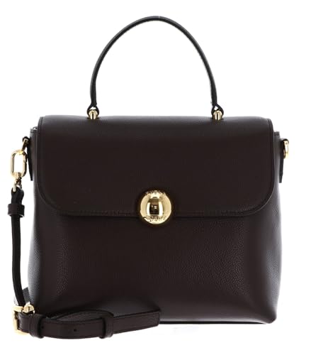 Sac à main Furla Vitello Night marron | Grand compartiment Top Handle