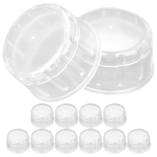 JOINPAYA Tapas Reutilizables para Coctelera 20 Unidades de Plástico a Prueba de Salpicaduras para Té Leche y Jugo, Accesorio Ligero para Preparar Bebidas en Hogar y Cocina