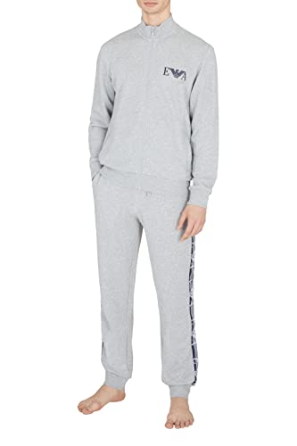 Emporio Armani Men's Iconic Terry and Trouser Set Sweater+Trousers, Light...
