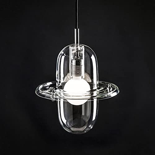 Chandelier en verre de cylindre suspension blanche design raffiné à hauteur réglable haut plafond