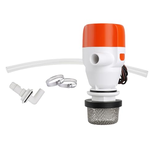 SEAFLO 12V 800 GPH 13F Series Portable Livewell Aerator Kit - Recirculating Pump with Aerator Spray...