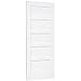 5-Panel Door, White Primed Shaker 80 in. x 36 in.