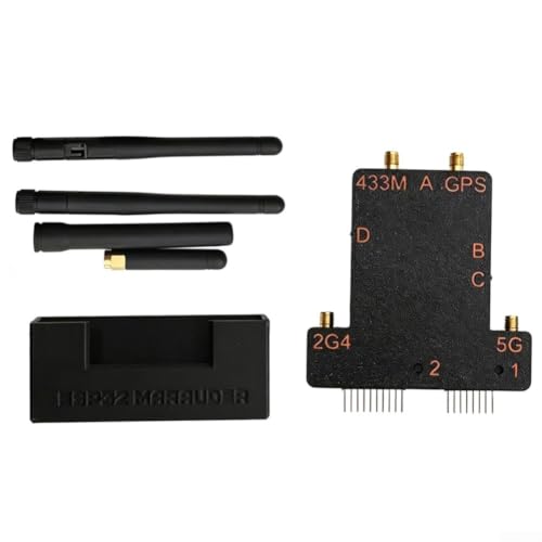 ESP32-C5 5G accesorio Flipper Zero con comunicación RF 433 MHz y receptor GPS 4