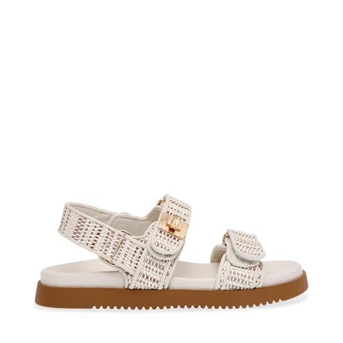 Steve Madden Steve Madden Women's Mona, Beige Multi, 8