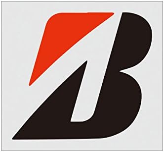 Amazon Bridgestone B マーク ステッカー Sp 52 Bマーク 切文字 W1サイズ ブラック レッド 文字だけ残る抜文字タイプ ステッカー デカール 車 バイク