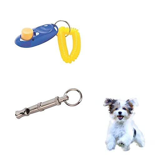 RvPaws Pet Training Clicker and Whistle for Dog, Cat, Kitten, Puppy, Birds (Multicolour) (B09JKK72N3) Amazon Price History, Amazon Price Tracker