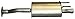 Bosal 163-749 Exhaust Silencer