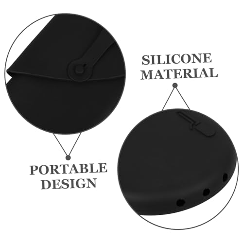 Bolsa de silicona para rizador y plancha de pelo, organizador resistente al calor miniatura 6