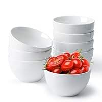 Set 4 Ciotole Profonde NUTRIUPS - In Porcellana, 750 Ml, Lavaforno E Lavastoviglie, Bianco - Foto 10