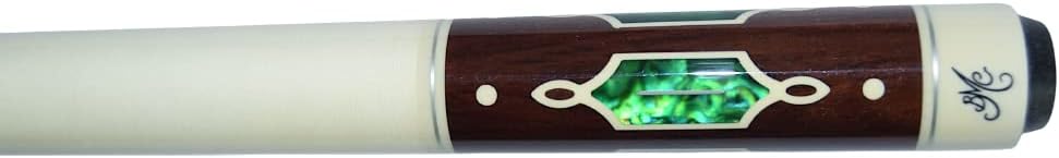 Meucci SB5-G Handcrafted Billiards Pool Cue Stick + PRO Shaft - Green + Hard CASE