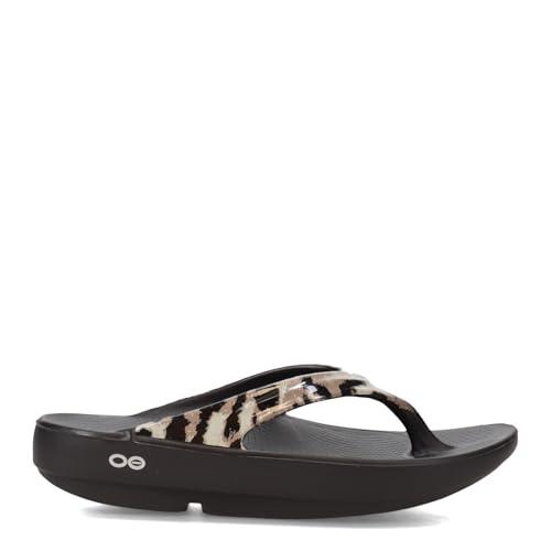 Image of OOFOS OOlala Women's Sandal - Lightweight Recovery Footwear - Reduces Stress on Feet, Joints & Back - Machine Washable