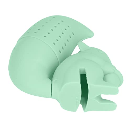 Zerodis Silicone Squirrel Shaped Tea Infuser, Green - Image 3