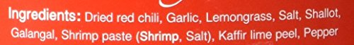 Mae Ploy Red Curry Paste, Authentic Thai Red Curry Paste For Thai Curries And Other Dishes, Aromatic Blend Of Herbs, Spices And Shrimp Paste, No MSG, Preservatives Or Artificial Coloring (14oz Tub)