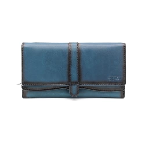 Portefeuille quotidien slim Zerimar pour femme | Organisation parfaite au supermarché