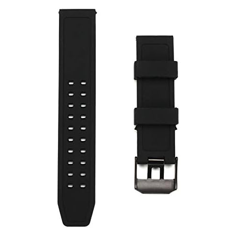 GCDN Replacement Wristwatch Band Waterproof Silicone Watch Strap for Luminox 23mm lug width (with buckle) Cover
