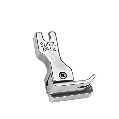 Pie prensatelas industrial para máquina de coser 1/4 pulg miniatura 7
