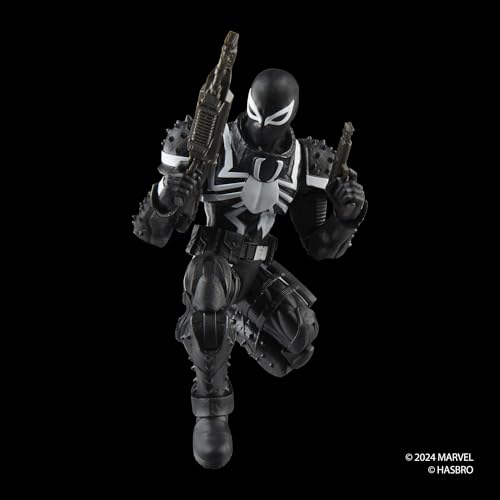 Marvel Legends Series Agent Venom (Flash Thompson), Retro Comics Collectible 6-Inch Scale Action Figure