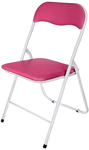 Sillas Plegables TIENDA EURASIA Silla Plegable de Aluminio con Respaldo y Asiento Acolchado en PVC Ideal para Cocina, Comedor, Salón,...