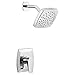 Moen UTS3772 Via Collection M-CORE 3-Series 1-Handle Shower Trim Kit, Valve Required, Chrome