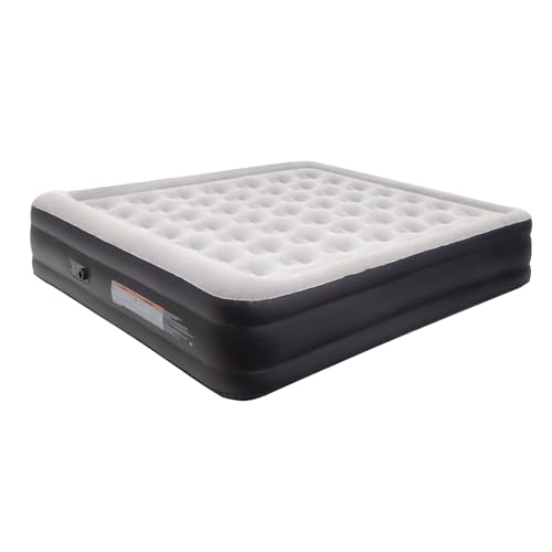 DIMAR GARDEN King Size Air Mattress with Built in Pump, 18.5” Blow Up Mattress, Inflatable Bed for Home by DIMAR GARDEN - Used condition - US$71.94