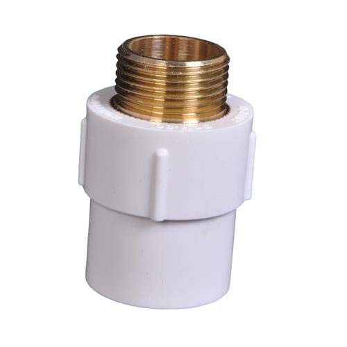 UPVC Brass Male Threaded Adaptor WINFLOW (SCH 80) (1, 1/2 INCH (15mm))