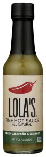 Generic L.olas Fine Hot Sauce Hot Grain Jalapeno Serrano 5 oz (Pack Of 12)
