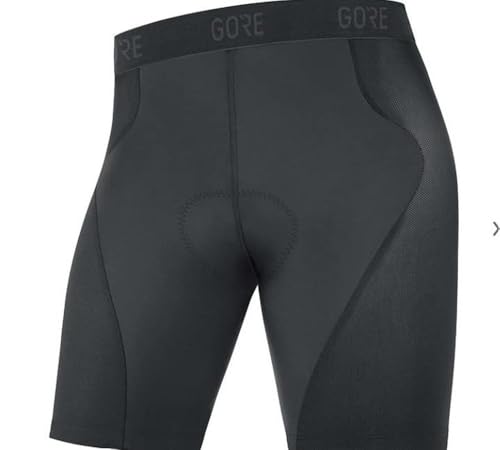 GORE WEAR Meias curtas masculinas padrão C5 Liner +, preta, PP