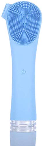 Preisvergleich Produktbild Gesichtsreinigungsbürste Silikon 3-IN-1 Elektrische Gesichtsbürste Silikon Gesichtsmassagegerät Sonic Tiefenreinigung Hautpflege Gerät IPX7 Waterproof, Wireless Charging, für Alle Hauttype