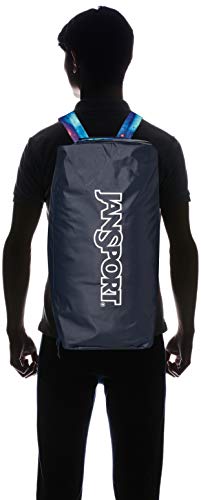 JanSport Good Vibes Gear Hauler 56 - Durable Duffle and Backpack Travel Bag, Outer Space, 56L