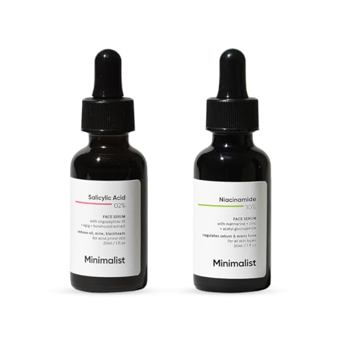 Image of Minimalist Acne Control Duo: Salicylic Acid + Niacinamide Serum