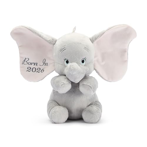Disney Store Official My First Dumbo 2026 Plush - 11' Dumbo Plushy - Stuffed Animals for Babies with Embroidered Features & Detailed Sculpting - Super...