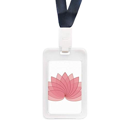 Porte-carte de crédit transparent lotus pour éviter les rayures de vos cartes