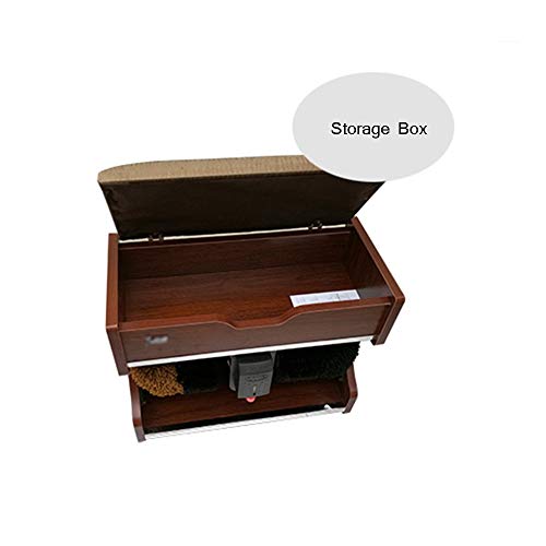 Lucidascarpe,lucidascarpe a induzione automatica,lucidascarpe elettriche per uso domestico,piccolo lucidascarpe,lucidascarpe piccolo materiale in legno (40X23X42CM/4 colori disponibili) Spazzole per