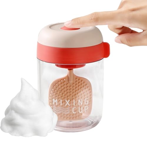 Generador de champú para el cabello | Vaso limpiador facial eléctrico - Botella espumante eléctrica para ampollas herramientas de cuidado de la piel lavado de belleza hogar limpieza gel de ducha viaje