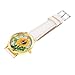 UKCOCO Lederkinder Sehen Sonnenblumen Kinder Handgelenk Uhr Neuheit Handgelenk Weiche Band Armbanduhr für Frauen Mädchen Urlaub Party Werbegeschenke Täglich Weiß