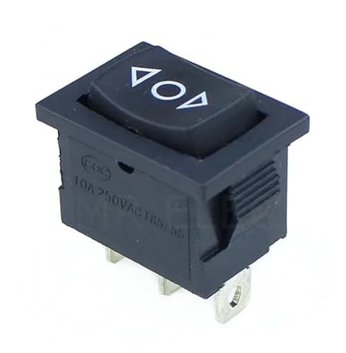 Interrupteur bascule KCD1 6 pins On-Off-On AC 250V pour vos montages et réparations électriques