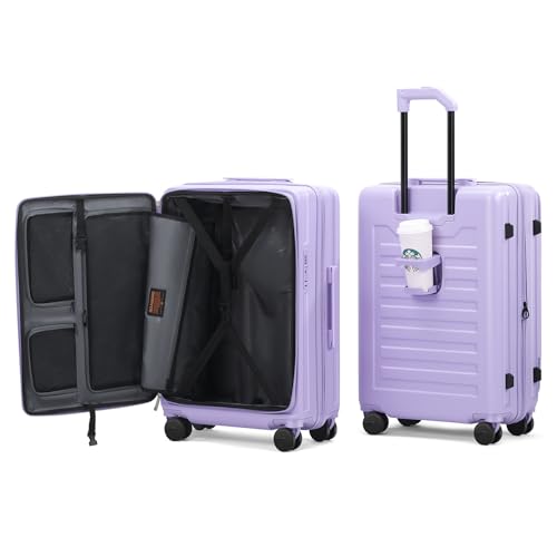 ROAMING 20 Inch Carry On Luggage Expandable Front Opening