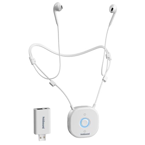 Holdsound Funkkopfhörer Kabellos für TV, Komfortable Kopfhörer für Fernseher mit USB-Sender,...