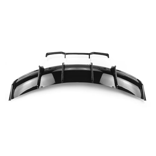 Difusor trasero para Tesla Model 3 2016-2023 en negro brillante acabado premium 3