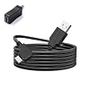 USB C Dash Cam Cable for Rove R2-4K, 11.5 ft Power Cord for REDTIGER Car Dashboard Camera, with Mini USB Adapter