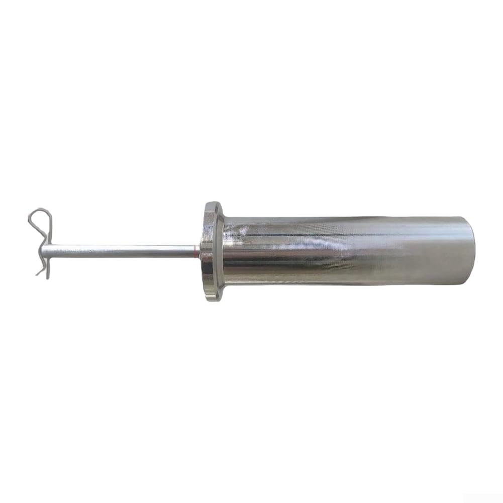 Goupille de poids pour systèmes de résistance fitness avec mécanisme de verrouillage de type R Convient pour les centres de disques de poids de 26 mm, 30 mm et 50 mm (8 mm)