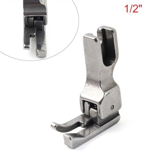 Cninba13 1Pc # CR 1/2" Pie prensatelas de acero para máquinas industriales miniatura 3