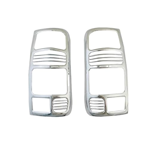 Cubierta protectora de luz trasera cromada para Toyota Land Cruiser LC80 4500 de 1990 a 1998
