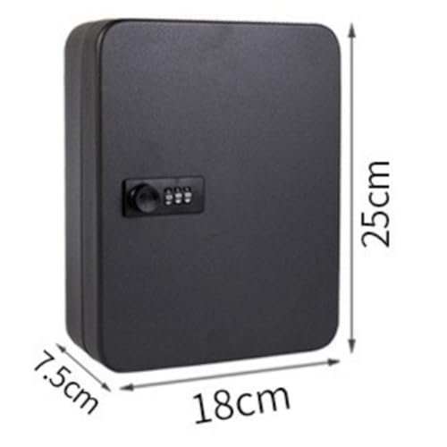 Caja de seguridad digital con combinación de pared para proteger las llaves de tu propiedad 2