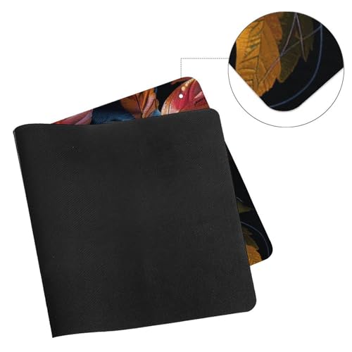 Desk Pad Protector 24x12 Inch Extended Leaves and Panther miniatura 7
